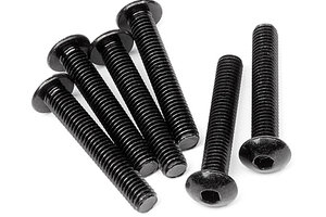 HPI Racing Button Head Screw M5X30mm (Hex Socket/6pcs)