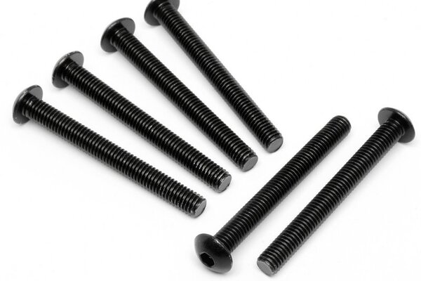 HPI Racing Button Head Screw M5X45mm (Hex Socket/6pcs)