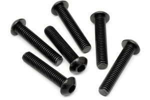 HPI Racing Button Head Screw M6X30mm (Hex Socket/6pcs)