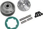 Hot Racing Hard Anodized Alum Diff Case, for B6.1