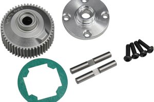 Hot Racing Hard Anodized Alum Diff Case, for B6.1