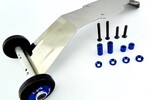 Hot Racing Wheelie Bar, Stainless Steel,