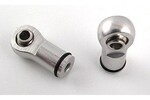 Hot Racing Silver Ball Type Aluminum Shock Ends