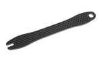 Corally (Team Corally) Battery Brace - Graphite 2mm - 1 pc: SBX410