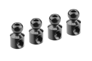 Corally (Team Corally) Ball End 4.8mm - for Anti Roll Bar - Aluminum - 4 pcs: SBX410