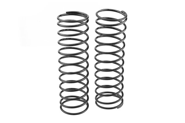 Corally (Team Corally) Shock Spring - Black - Soft - Rear - 2 pcs: SBX410
