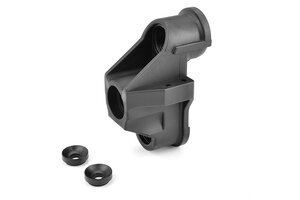Corally (Team Corally) HD Steering Block - Wide - Pillow Ball Cup (2) Front