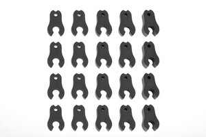 Corally (Team Corally) C-00180-109 Caster Clips Set - 1 to 4.5mm - 1 Set: Dementor, Kronos, Corally (Team Corally) C-00180-109 Caster Clips Set - 1 to 4.5mm - 1 Set: Dementor, Kronos,