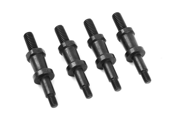 Corally (Team Corally) Shock Screw - Steel - 4 pcs: Dementor, Kronos, Python,