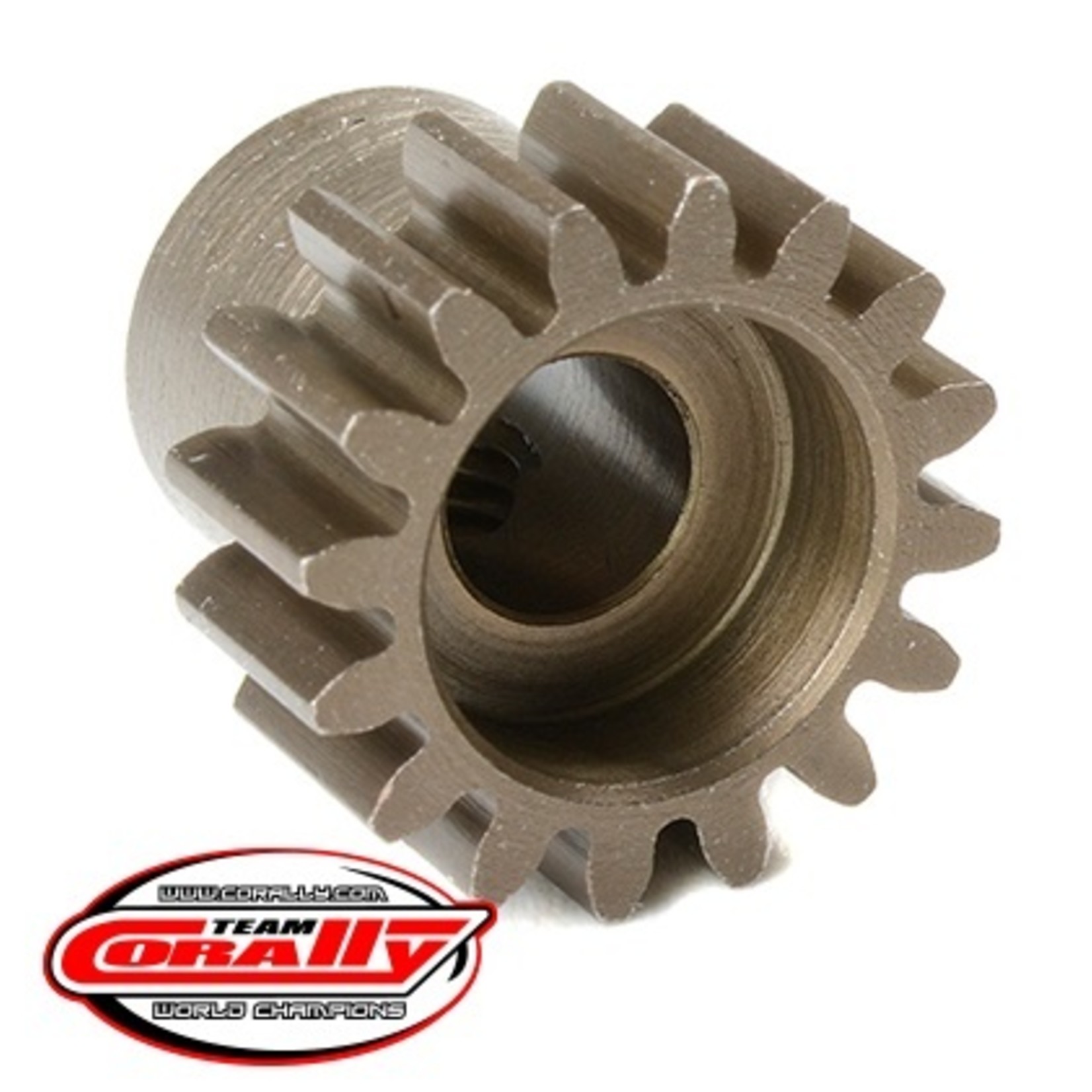 Corally (Team Corally) 32 Pitch Pinion - Short - Hardened Steel - 16 Tooth -