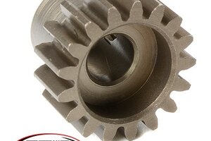 Corally (Team Corally) 32 Pitch Pinion - Short - Hardened Steel - 17 Tooth -