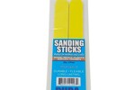 Durasand Sanding Sticks, 2 Pieces Bagged, 240/240 Yellow