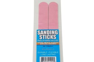 Durasand Sanding Sticks, 2 Pieces Bagged, 280/320 Pink