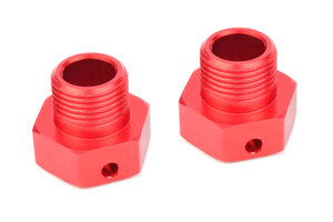 Corally (Team Corally) C-00180-329 Wheel Hex Adapter - Wide RTR - Aluminum - 2 pcs: Dementor, Kronos, Python, Shogun