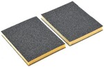 Durasand 2-Sided Black Sanding Pads, 2pcs, Coarse 60 Grit