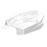 Corally (Team Corally) Polycarbonate Body - Python XP 6S - Clear - Cut - 1pc