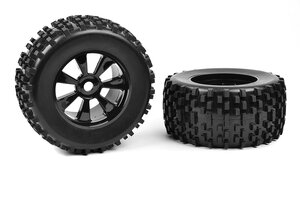 Corally (Team Corally) Off-Road 1/8 Monster Truck Tires - Gripper - Glued on
