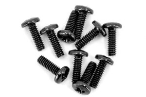 Futaba Servo Screw for Micro Plastic Gears, 2mm x 6mm