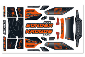 Corally (Team Corally) Team Corally Body Decal Sheet Kronos XTR (1pc)