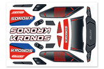 Corally (Team Corally) Team Corally Body Decal Sheet Kronos XP 6S (1pc)