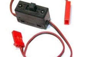Futaba FUTSWH-12  SWH-12Switch Harness 2 pin (BEC) to J Plug