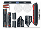 Corally (Team Corally) Body Decal Sheet  - Dementor XP 6S - 1 pc