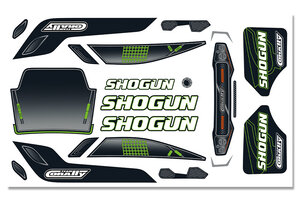 Corally (Team Corally) Body Decal Sheet  - Shogun XP 6S - 1 pc