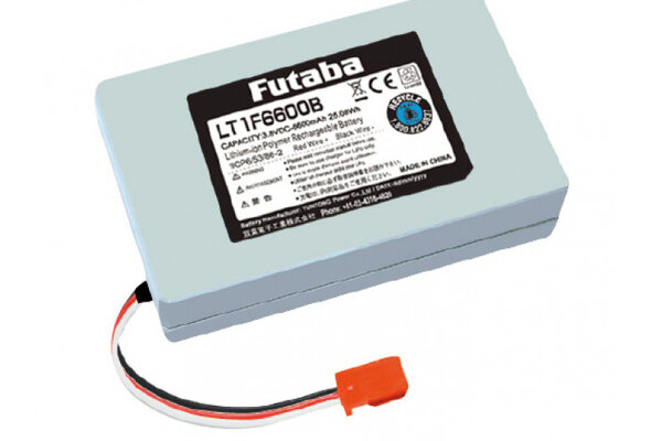 Futaba T32MZ Replacement Battery LT16600B