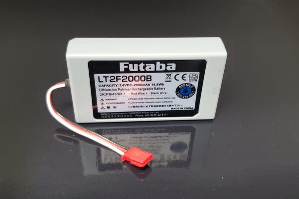 Futaba Lithium Polymer Battery, for T16IZ