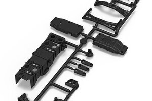 Gmade GS02 Battery Tray & Cross Member Parts Tree