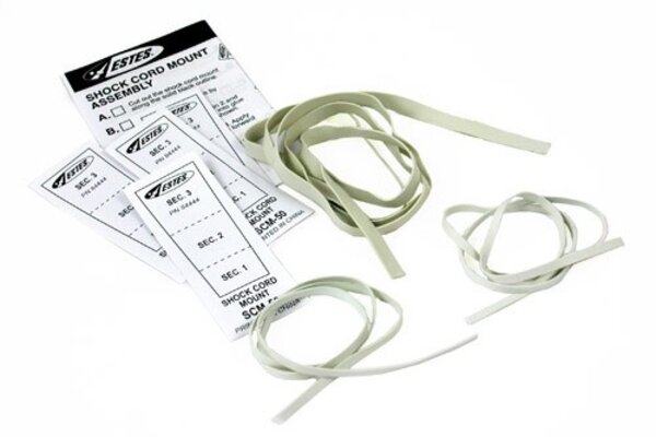Estes Rockets EST2278  Shock Cords & Mount Pack, for Model Rockets