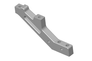 Corally (Team Corally) Chassis Brace - XTR - Front - Aluminum - Titanium - 1 Pc