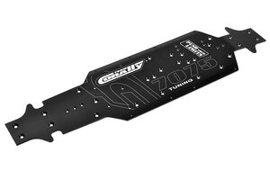 Corally (Team Corally) Chassis LWB - Swiss Made 7075 T6 - 3mm - Hard Anodised -
