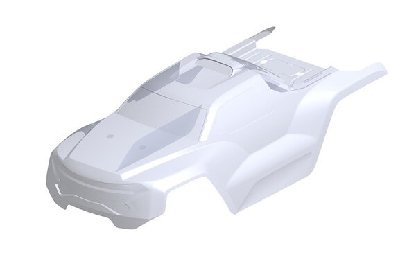 Corally (Team Corally) COR00180-701  Polycarbonate Body - Jambo XP 6S - Clear - Cut - 1 pc