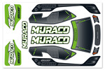 Corally (Team Corally) Body Decal Sheet  - Muraco XP 6S - 1 pc