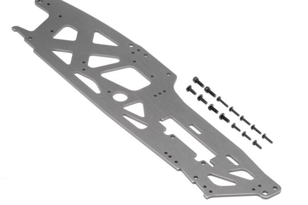 HPI Racing TVP Chassis (Left/Gray/3mm) Savage XL