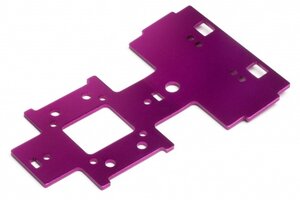 HPI Racing Gear Box Under Plate 2.5mm (Purple) E-Savage