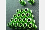 Hot Racing Green Aluminum Hollow Ball Set (20) for AX10, SCX10