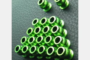 Hot Racing Green Aluminum Hollow Ball Set (20) for AX10, SCX10
