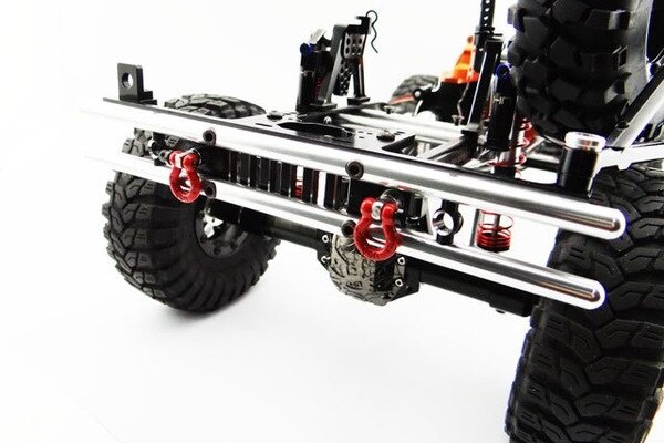 Hot Racing Tubular Rear Bumper w/ Winch & Light Mount