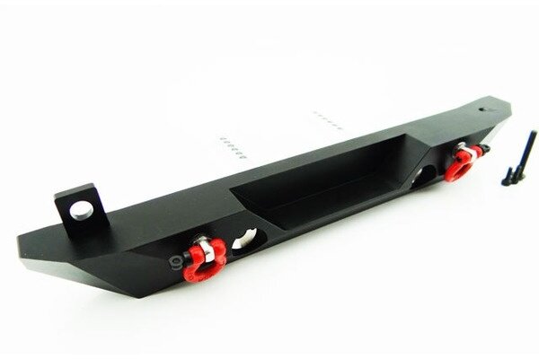Hot Racing Aluminum Rear Bumper, w/ Light Mounts, for Axial SCX10