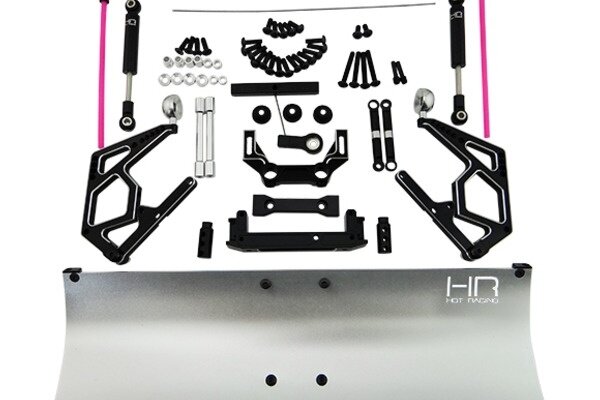 Hot Racing CNC Aluminum Snow Plow, for SCX 2