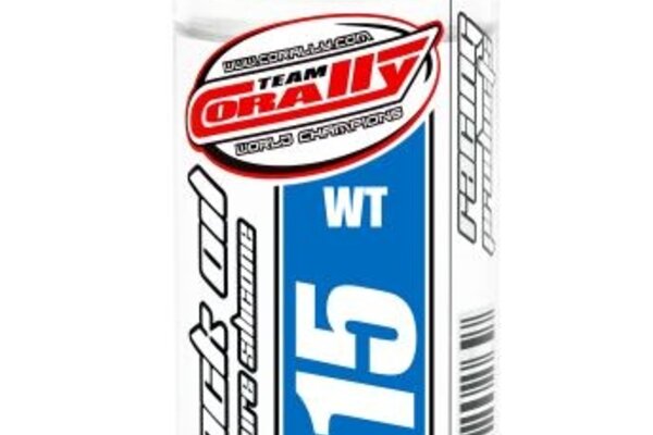 Corally (Team Corally) Ultra Pure Silicone Shock Oil - 15 WT - 150ml