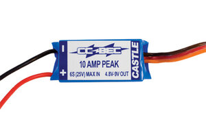 Castle Creations CSE010-0004-00  Castle Bec 10Amp (25 Volt Max Input)