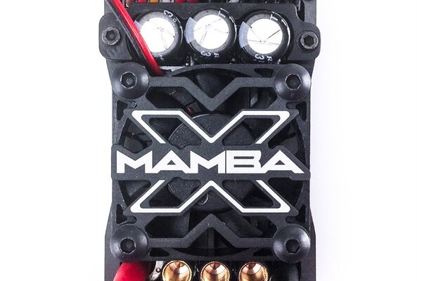 Castle Creations CSE010-0155-00 MAMBA X Sensored 25.2V WP ESC 8A Peak BEC, Datalogging