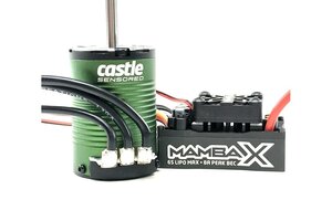 Castle Creations MAMBA X SCT Pro Sensored 25.2V WP ESC & 1410-3800KV 5mm Combo