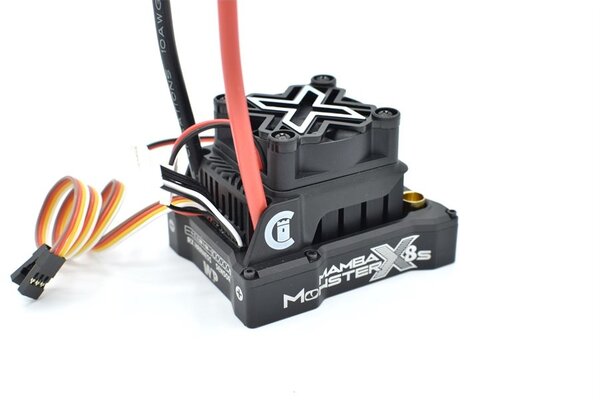 Castle Creations CSE010-0165-00  Mamba Monster X 8S, 33.6V ESC, 8A Peak BEC