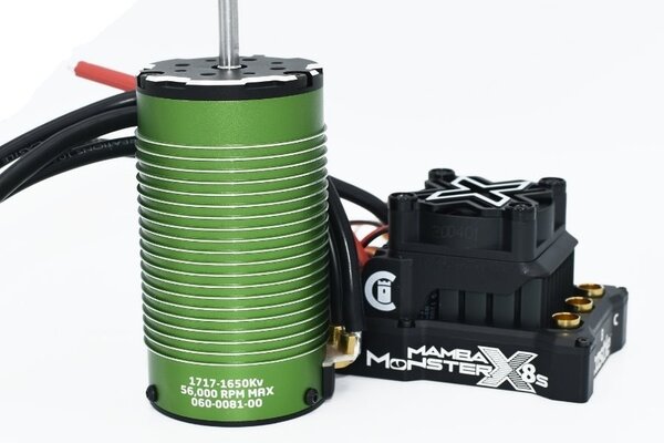 Castle Creations Mamba Monster X 8S, 33.6V ESC w/ 1717-1650KV