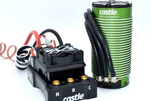 Castle Creations Mamba XLX2, 8S, 33.6V ESC, 20A Peak BEC w/2028-1100KV