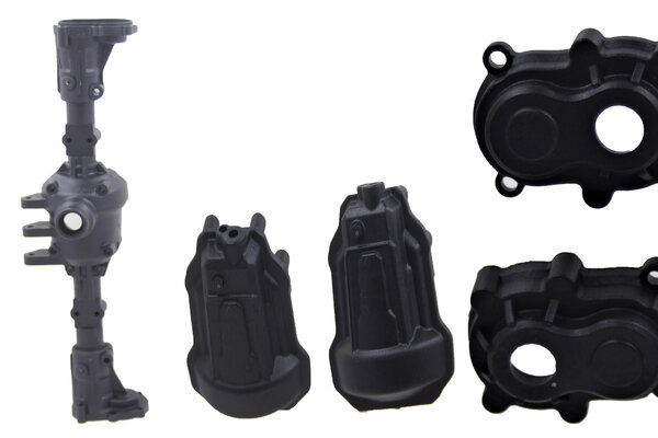 Cross RC AT4 Rear Portal Axle Case Assembly